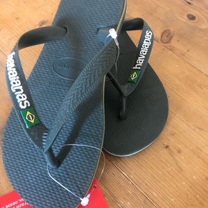 Havaianas Brazil Flag Flip Flops Men’s 5 Wms 6